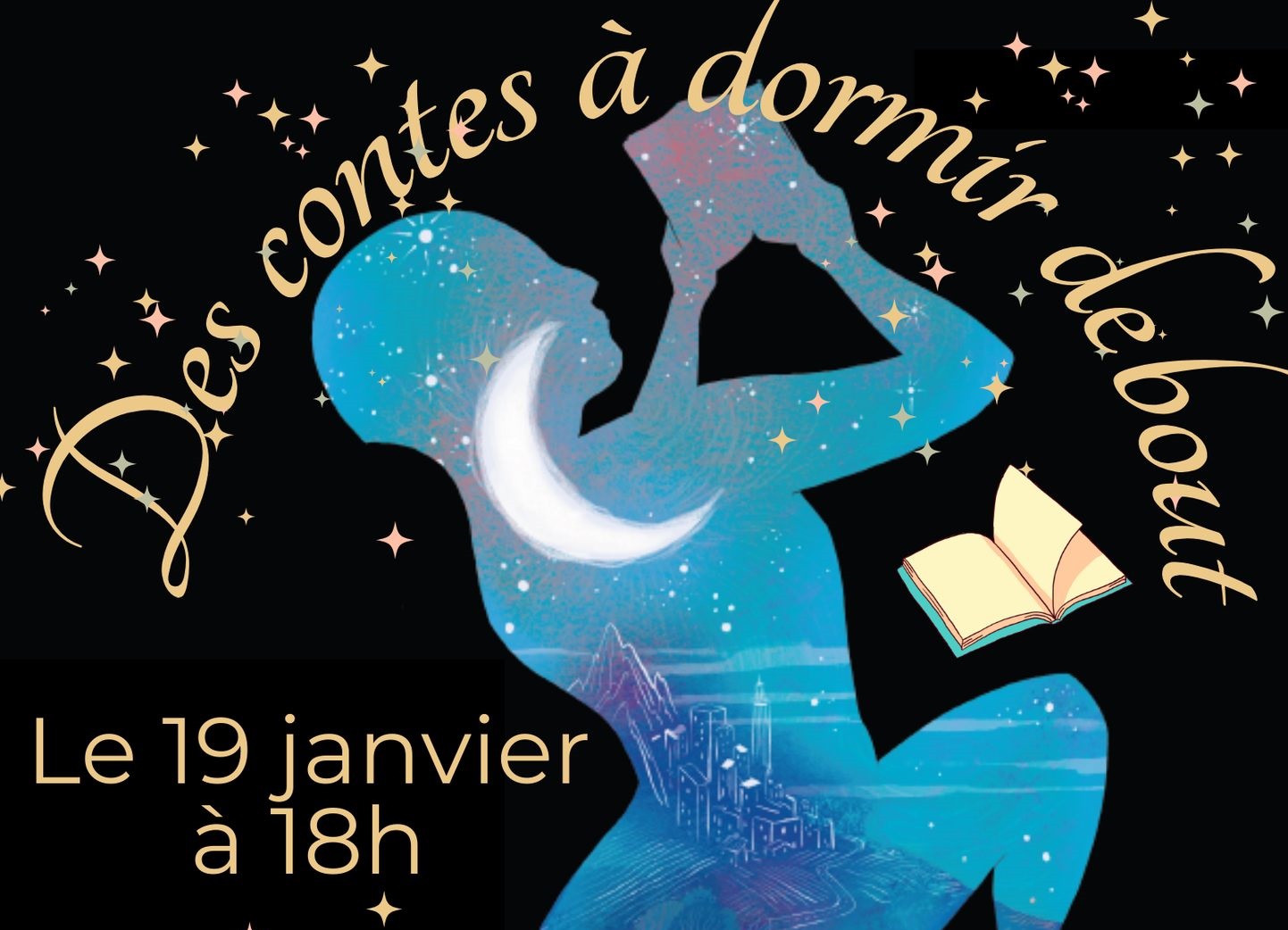 Affiche nuit de la lecture