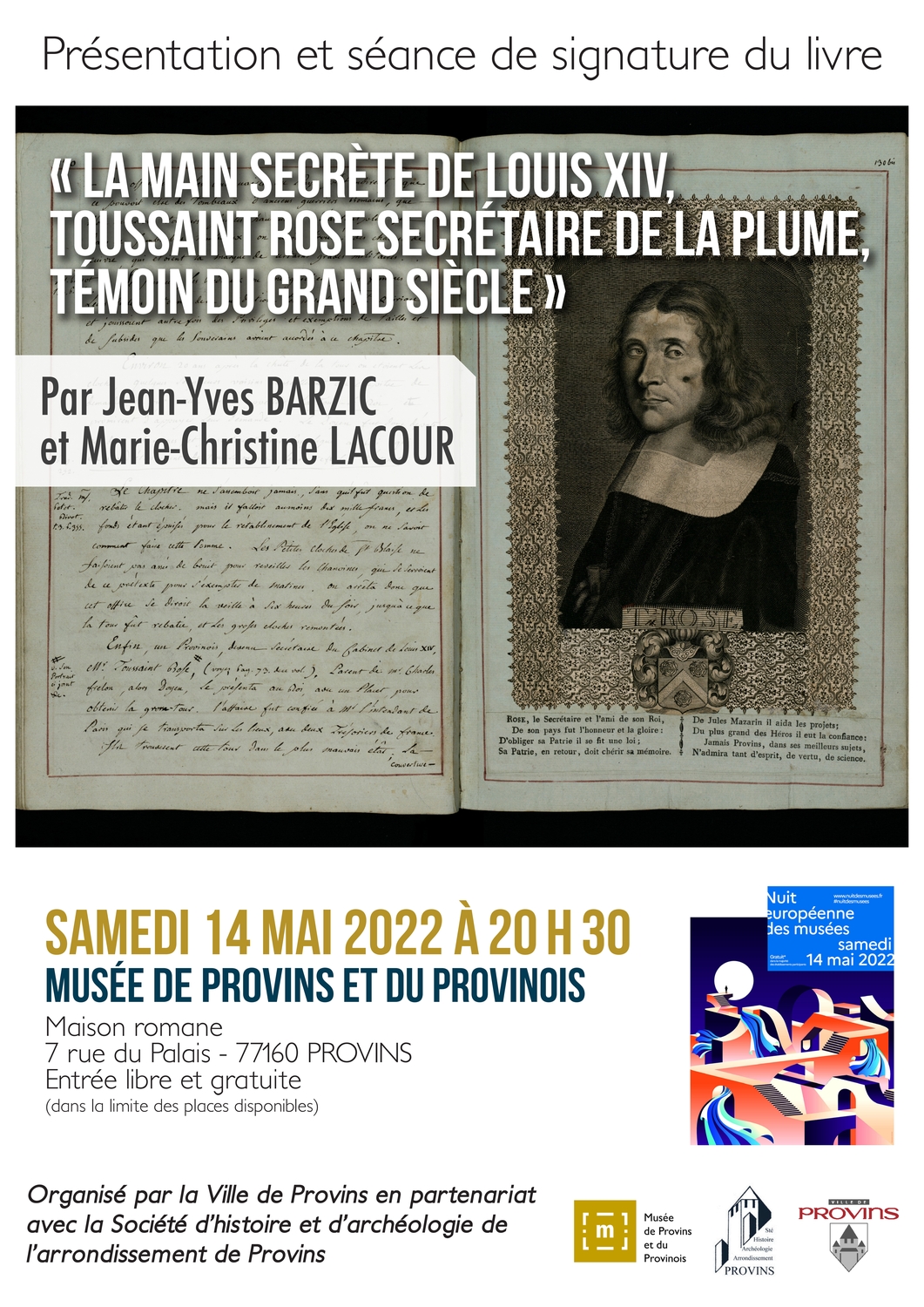 Toussaint Rose, Secrétaire de la plume